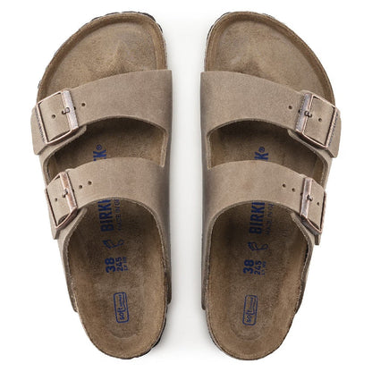 Unisex Birkenstock Arizona Soft Footbed Narrow Fit Toba Brown (0552813) Sneakers - Premium Brand Shoes for Men and Women