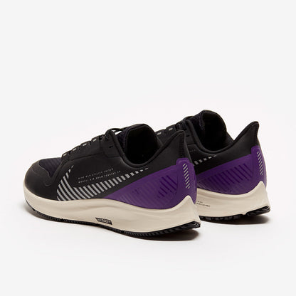 Nike Air Zoom Pegasus 36 Shield  - Black/Silver-Desert Sand