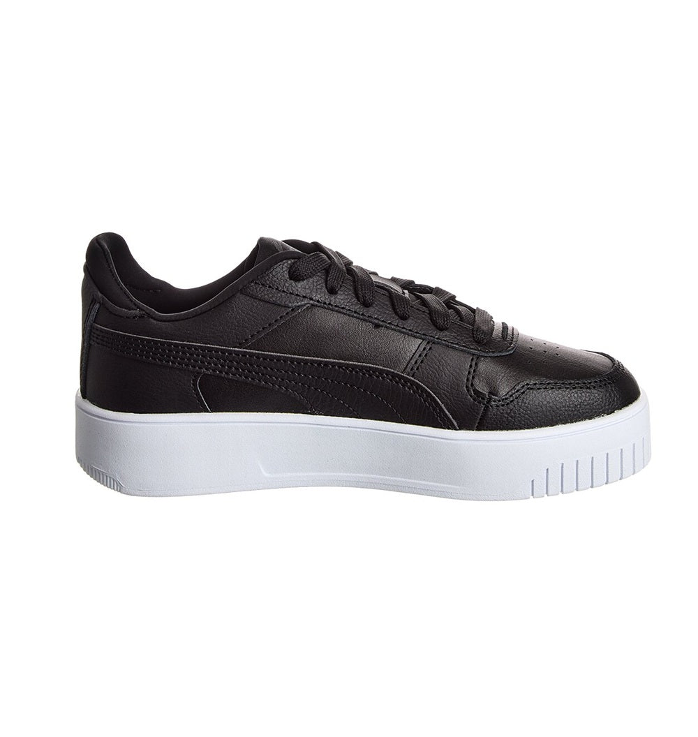 Big Kid's Puma Carina Street Jr Black-Black-Rose-Gold-White (393846 02)