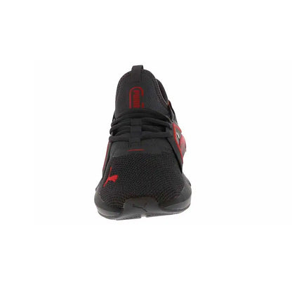 Big Kid's Puma Softride Enzo 5 Rapid Res Dusky Gray-For All Time Red (403994 01)