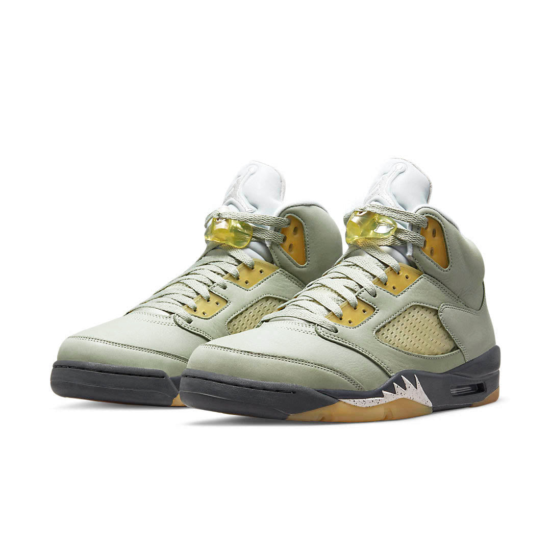 Big Kid's Jordan 5 Retro "Jade Horizon" Jade Hrzn/Dsrt Snd (440888 300)