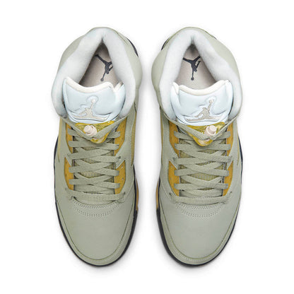 Big Kid's Jordan 5 Retro "Jade Horizon" Jade Hrzn/Dsrt Snd (440888 300)