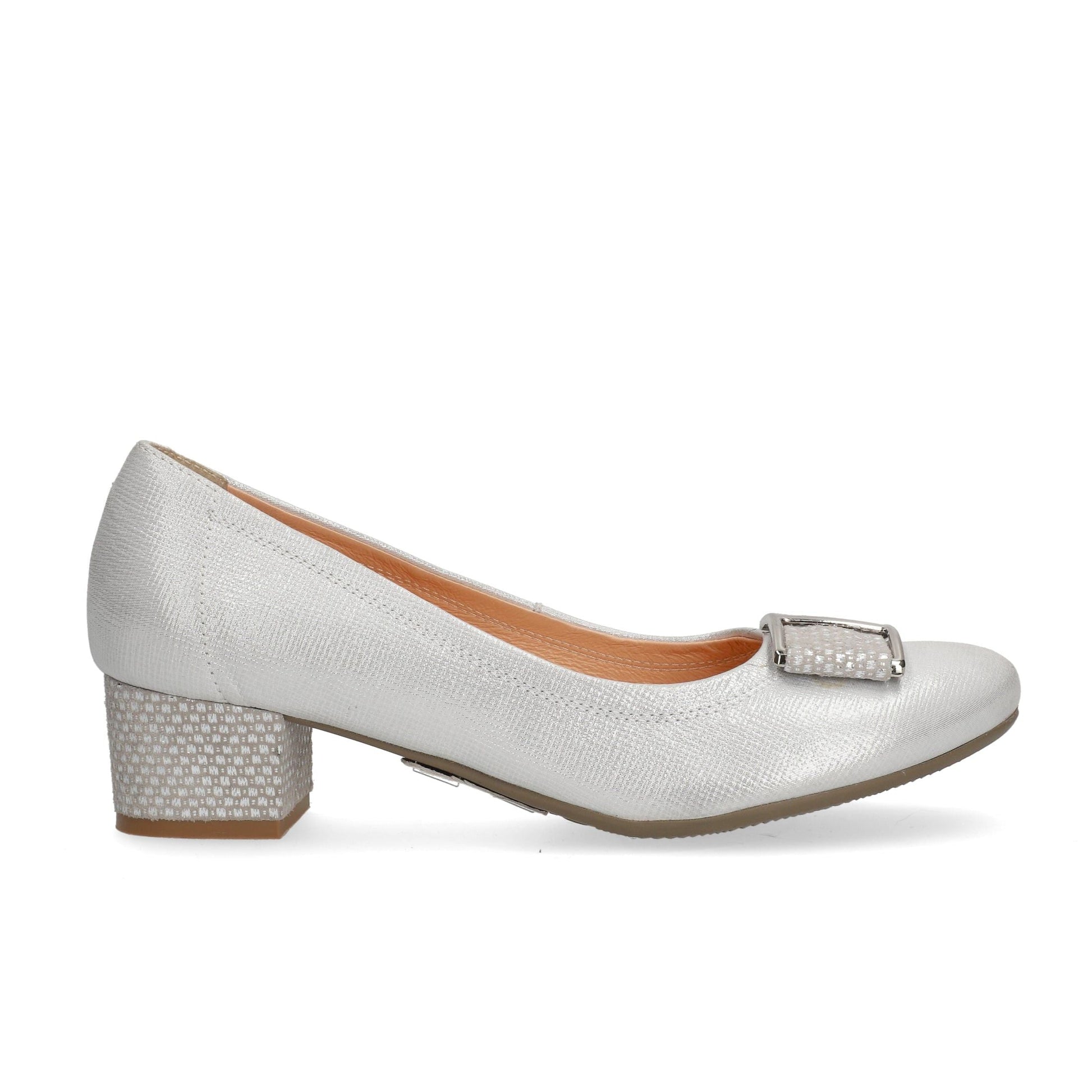 Bioeco Womens Shoe 5632 Silver Shimmer