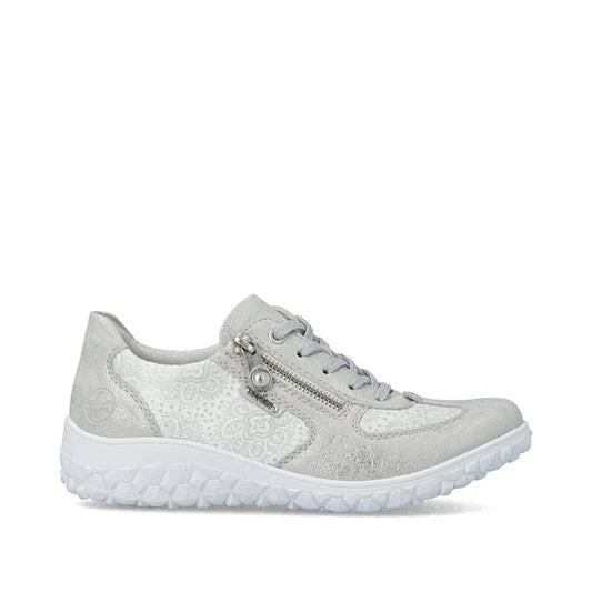 Rieker Womens Shoe 59501-90 Silver/Platinum