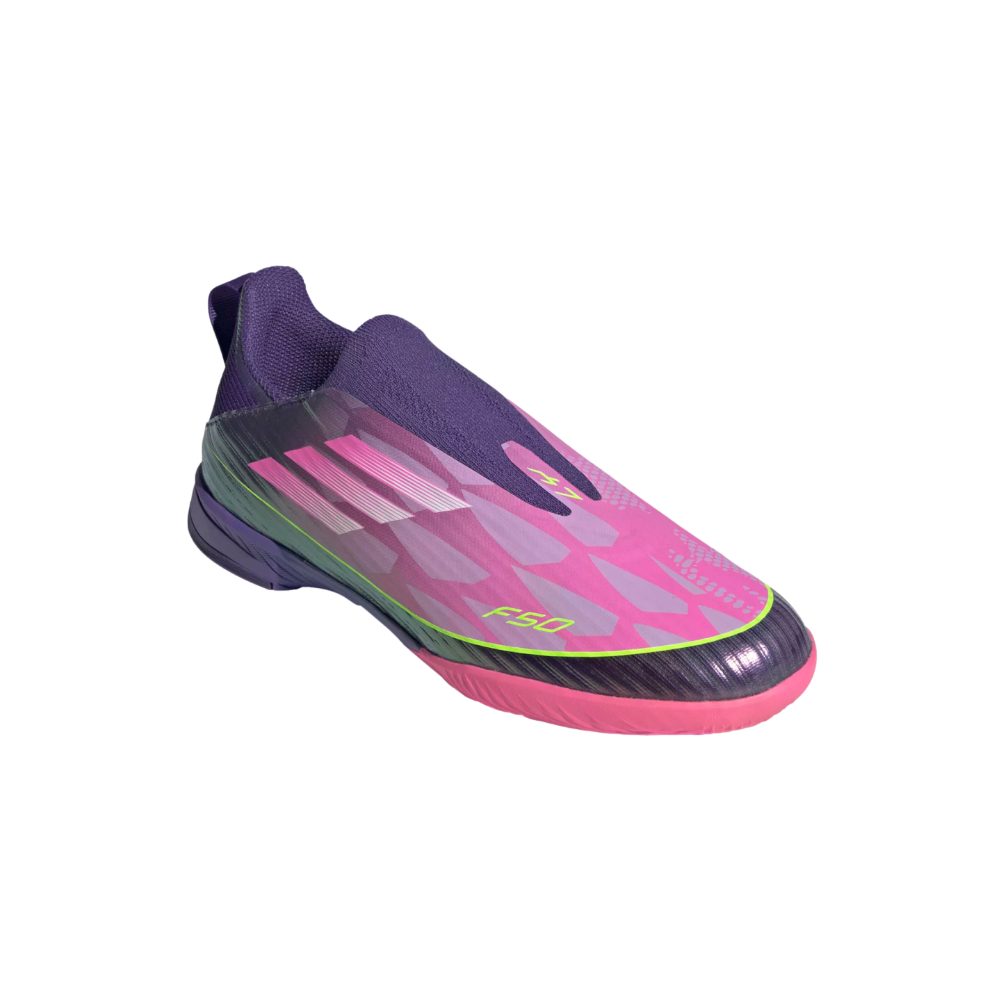 Adidas F50 League Laceless Lamine Yamal Youth Indoor Shoes