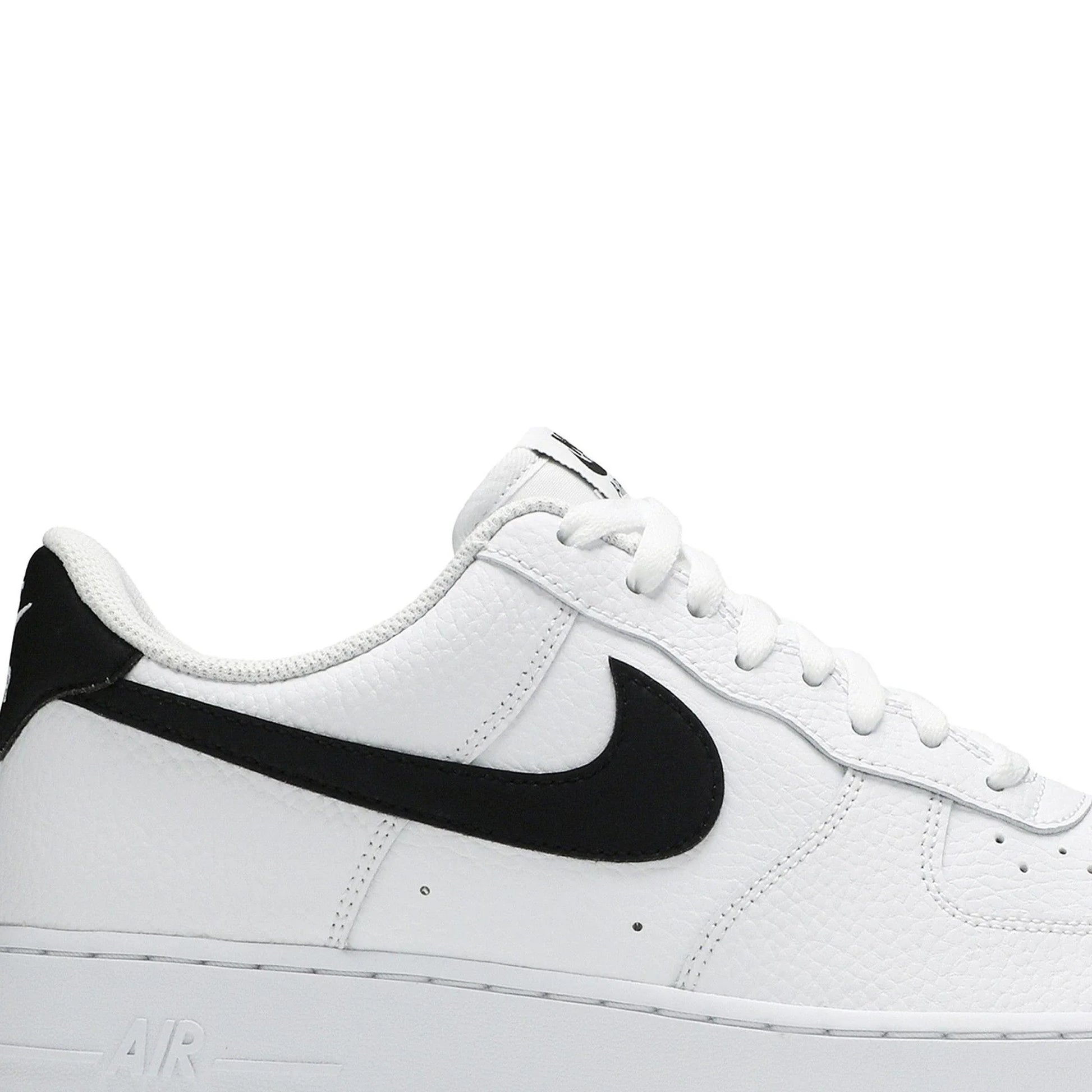 Nike Air Force 1 Low '07 'White Black Pebbled Leather' (2021)