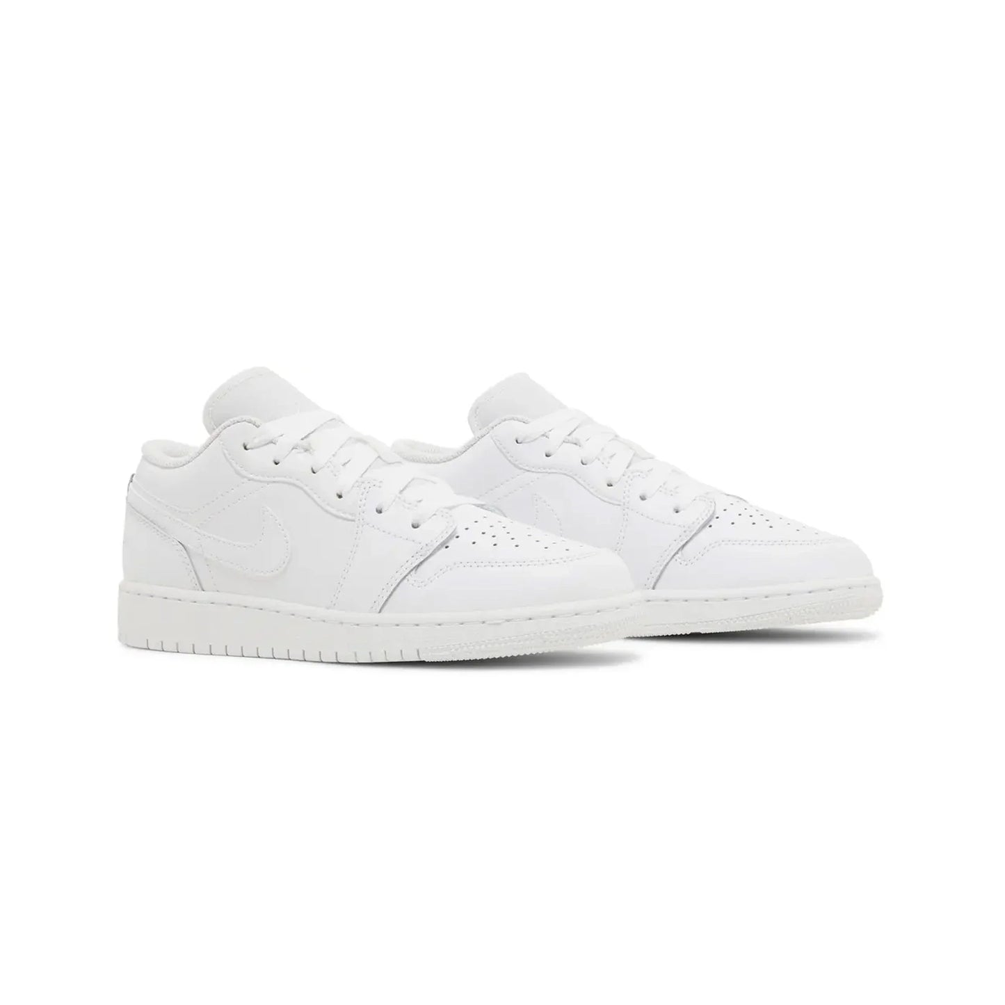 [Refurbished] Air Jordan 1 Low 'Triple White' GS (2023)