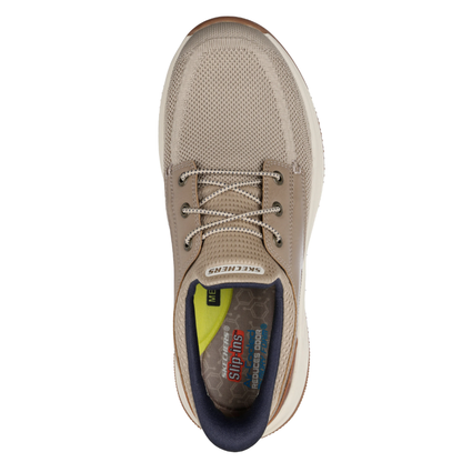 Skechers Mens Shoe Meroe Alden Taupe