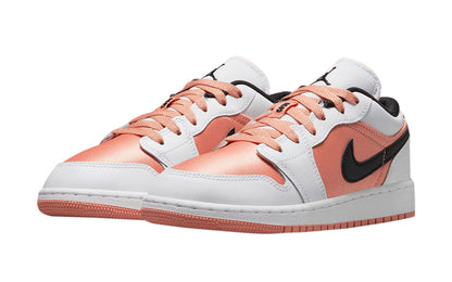 Big Kid's Jordan 1 Low Lt Madder Root/Black-White (DM8960 801)