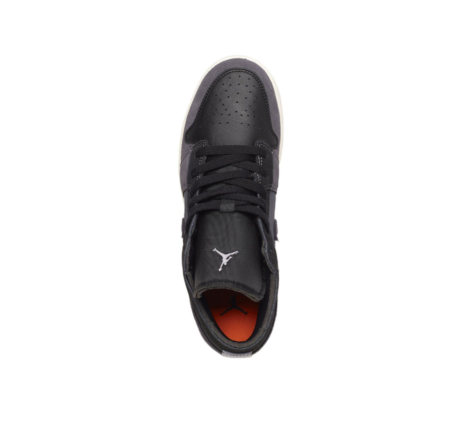 Big Kid's Jordan 1 Low SE Craft Blck/Cmnt Grey-Lt Graphite (DV0478 001)