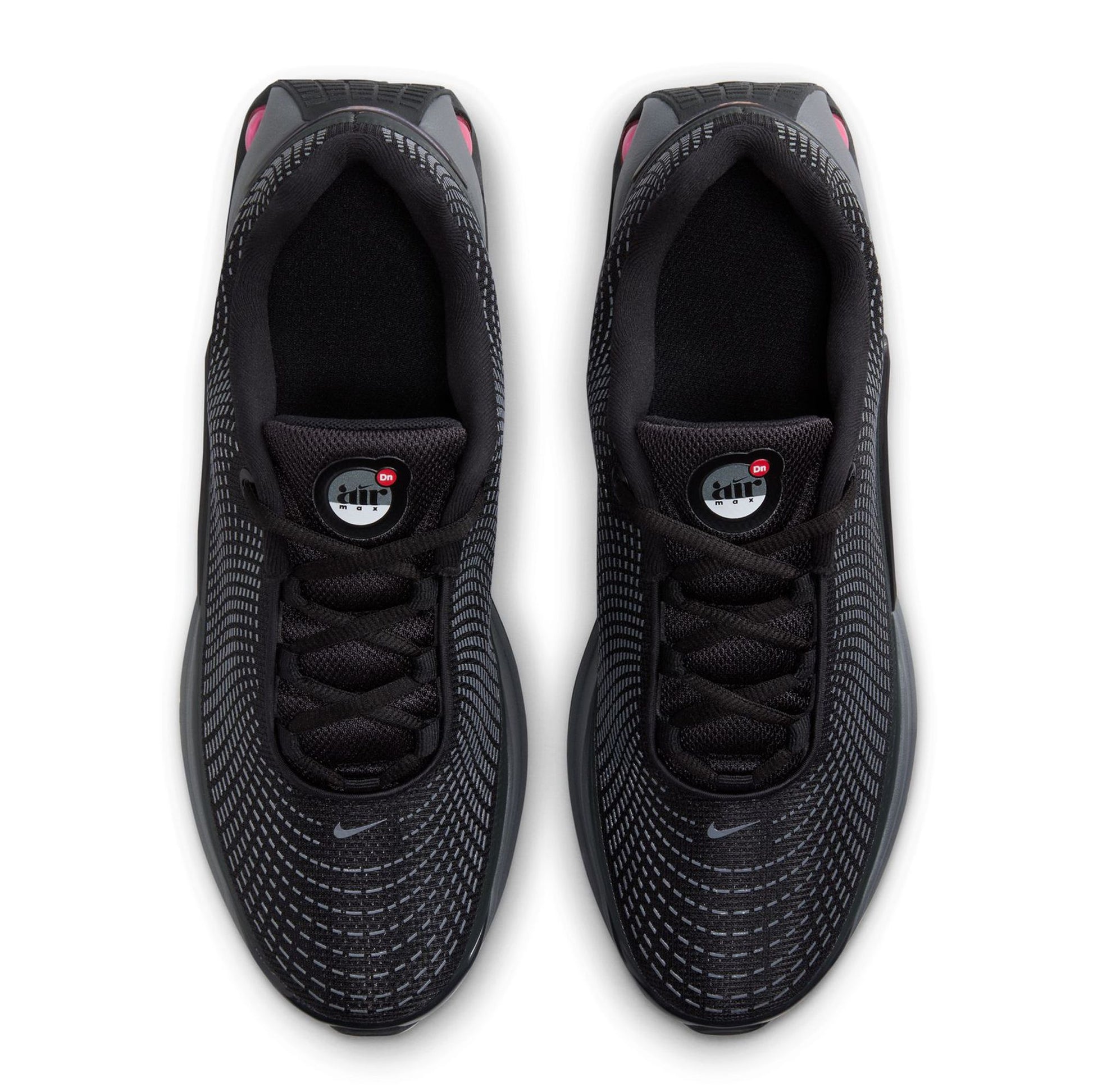 Big Kid's Nike Air Max DN Black/Lt Crimson-Dk Smoke Grey (FB8987 008)