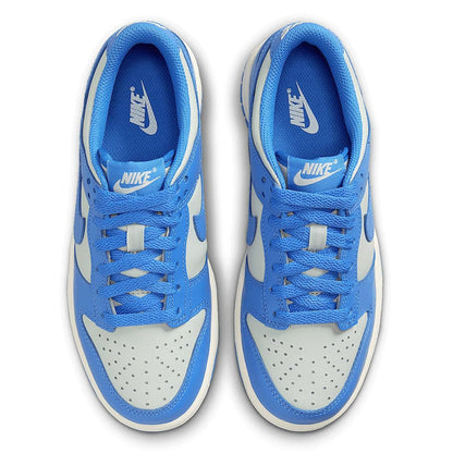 Big Kid's Nike Dunk Low Light Silver/LT Photo Blue (FB9109 004)