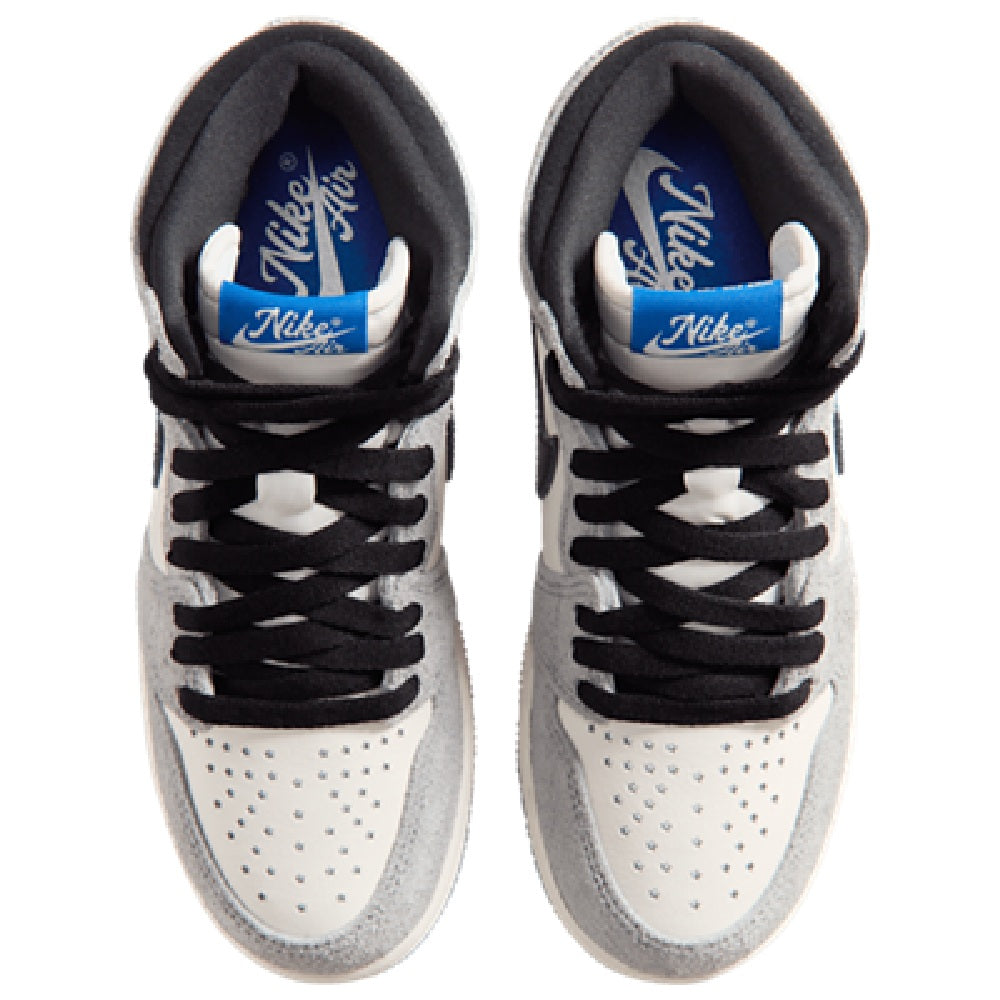 Big Kid's Jordan 1 Retro High OG Cool Grey/Black-Game Royal (FD1437 003)