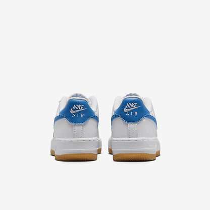 Big Kid's Nike Air Force 1 White/Blue Beyond (FV5948 115)
