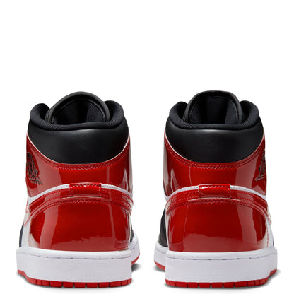 Men's Jordan 1 Mid SE Black/varsity Red-white (hv4091 006) Sneakers - Premium Brand Shoes for Men and Women