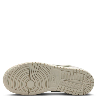 Big Kid's Jordan 1 Low SE Medium Olive/LT Orewood Brn (HV4396 201)