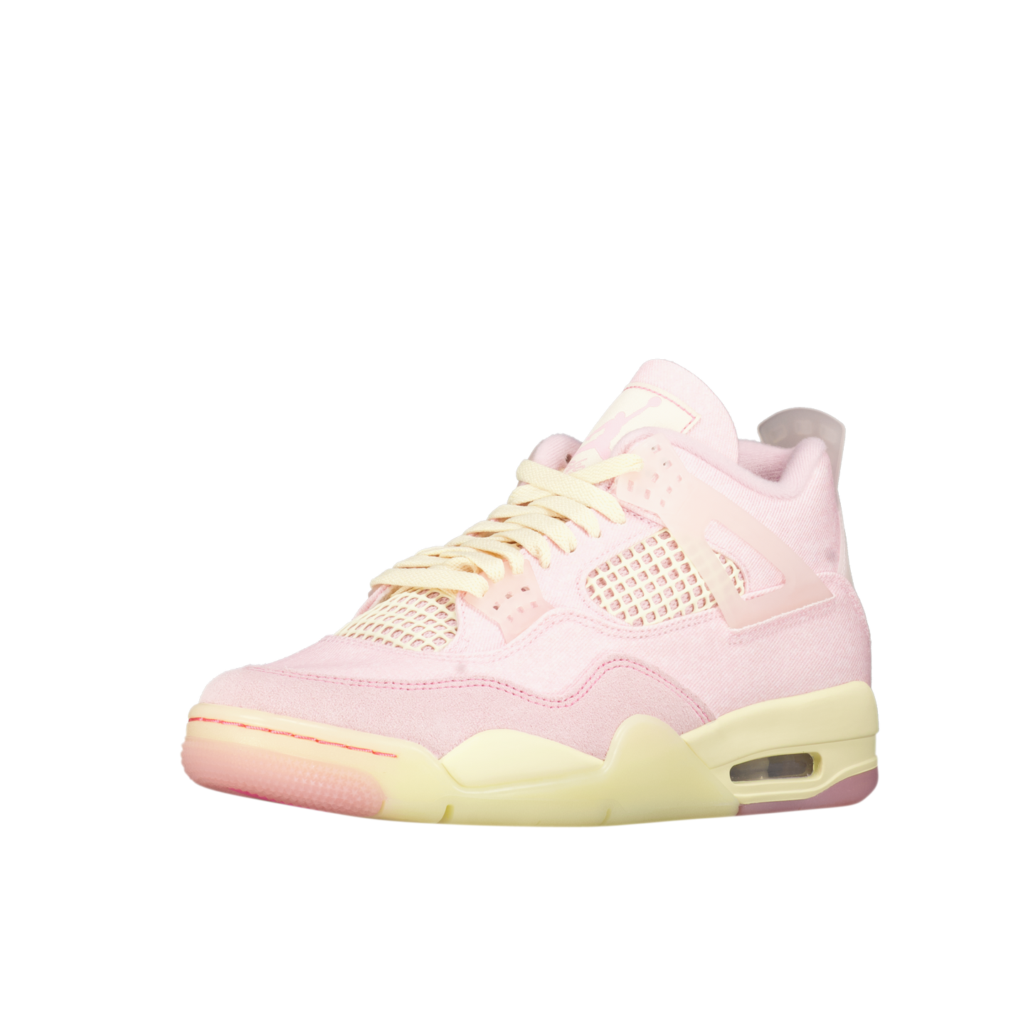 W Air Jordan 4 Denim 'Iced Carmine'