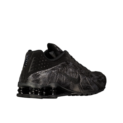 W Nike Shox R4 Print 'Black Snakeskin'