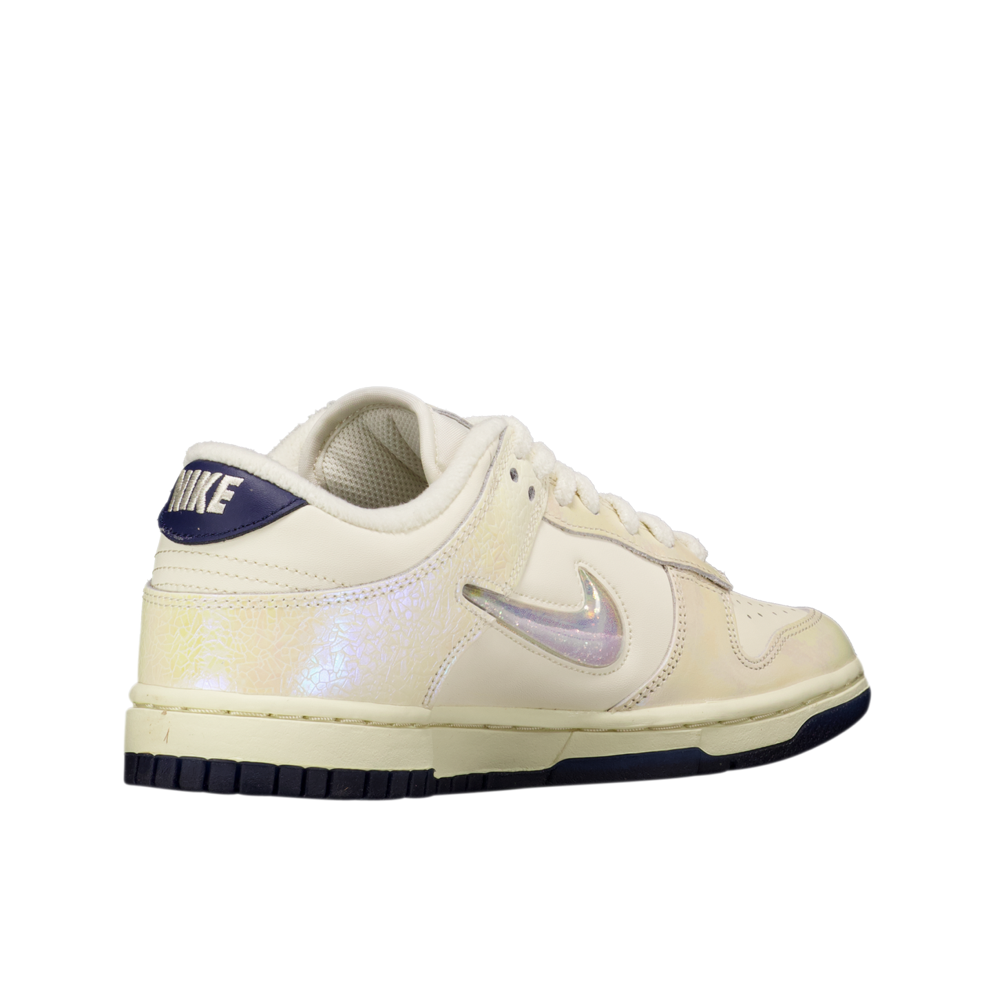 W Nike Dunk Low Jewel Swoosh 'Soft Pearl'