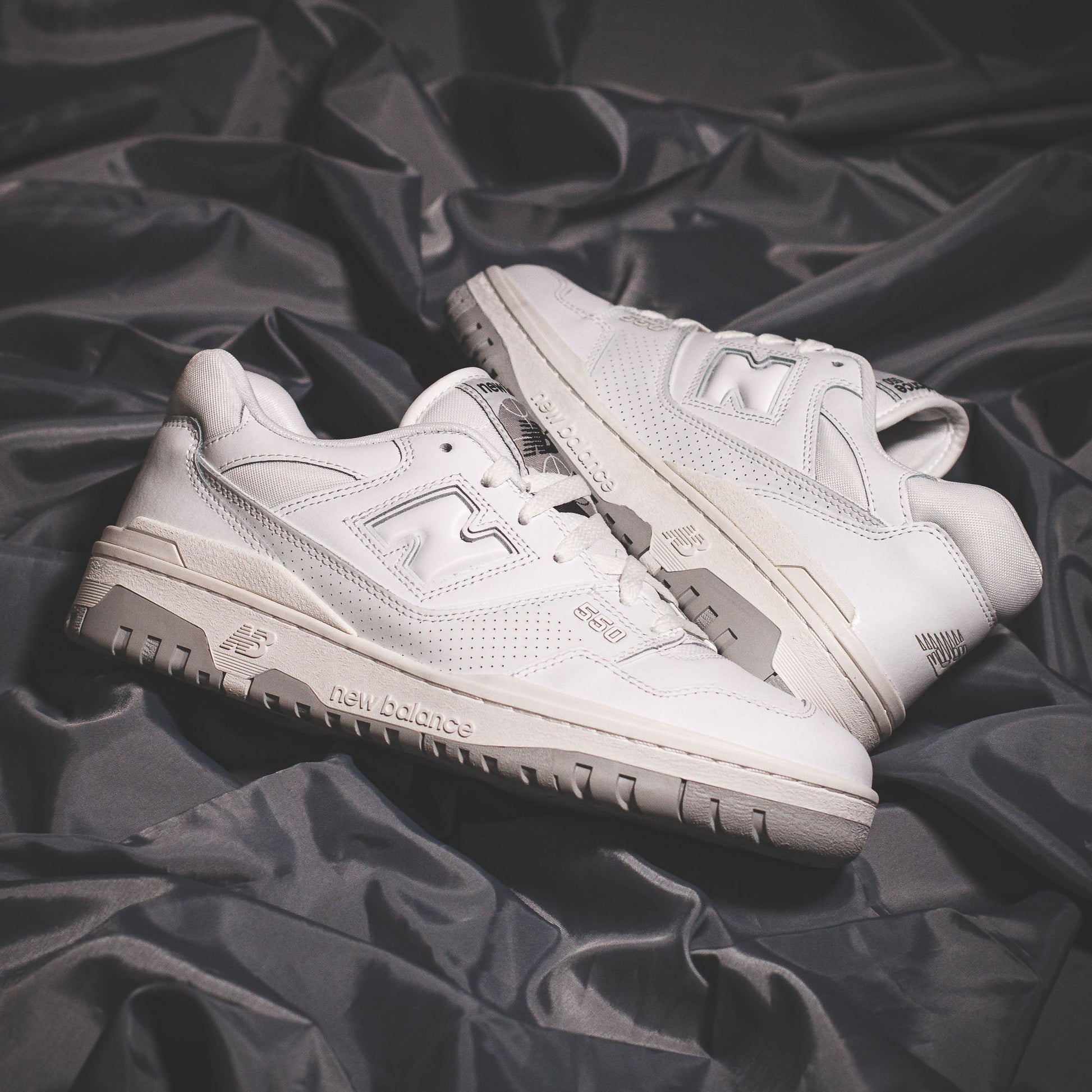 New Balance Men 550 Triple White BB550PB1