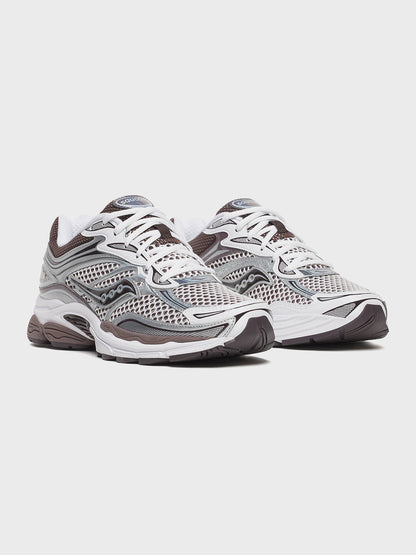 Saucony Progrid Omni 9 Sneakers | White/Brown